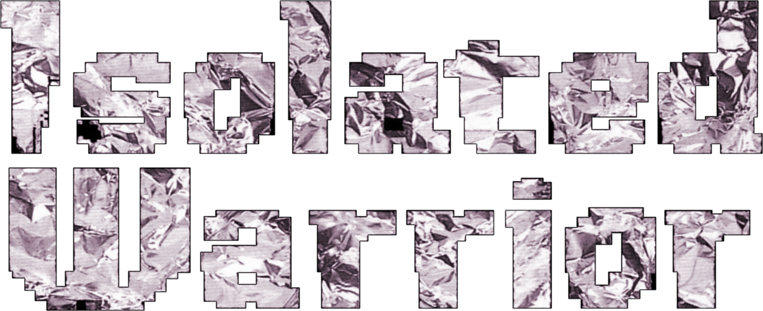 Isolated Warrior logo for NES